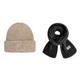 Brown Hat+Black Scarf