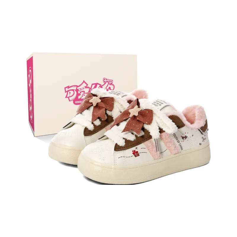 Lovely You Wear-resistant And Lightweight Low-Top Skateboard Shoes Women's-24