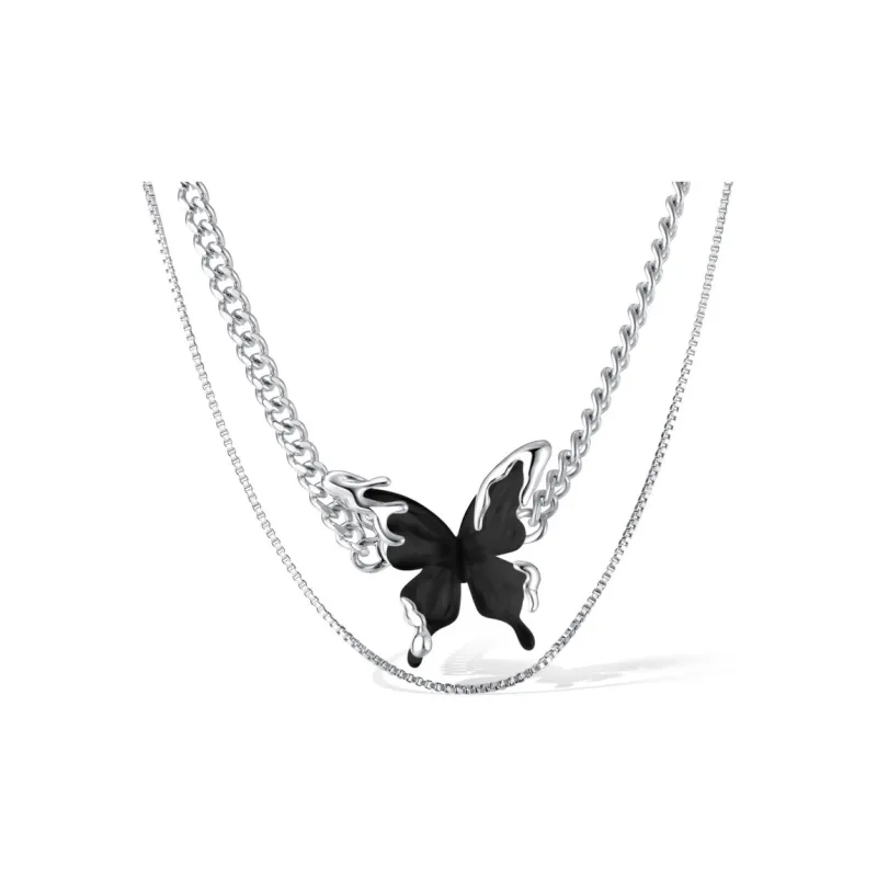 CENTURY&KINDLE Titanium Steel Necklaces Women's-4