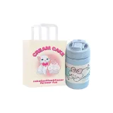 Blue Double Wall Coffee Insulated Cup-Blue Dog Sleeve
