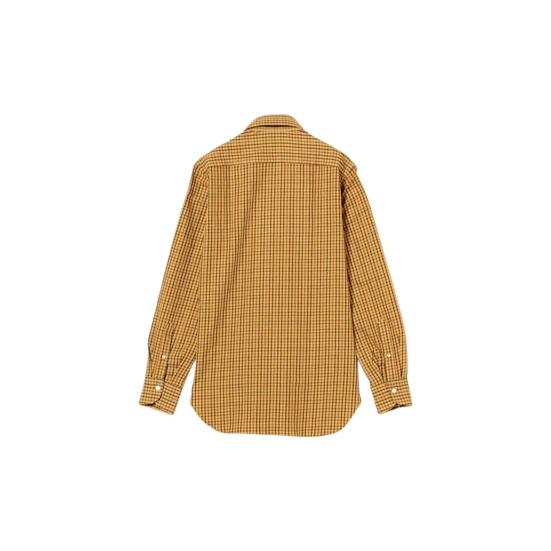 Beams FW24 ERRICO FORMICOLA / HUGO TONDO Shirt Men's Yellow-1