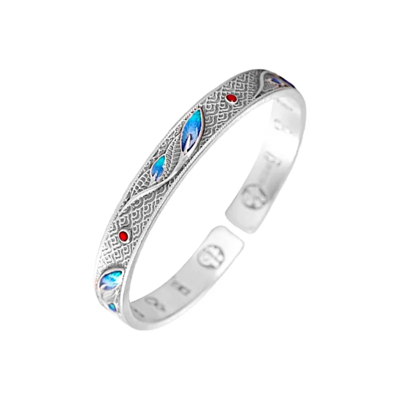 FMC S999 Fine Silver Sterling Silver Bracelets Unisex-0