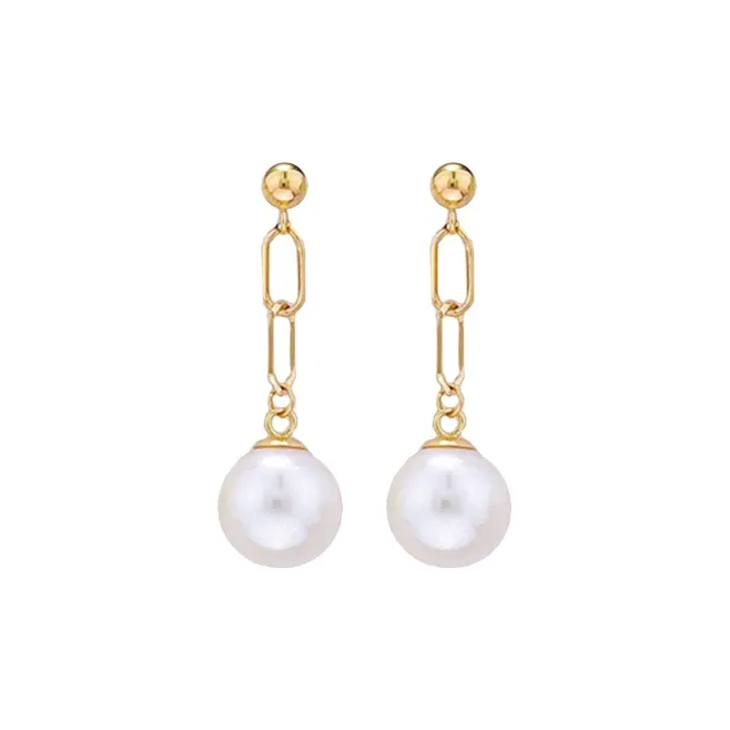Qing Yi Freshwater Pearl Earrings Women's-0