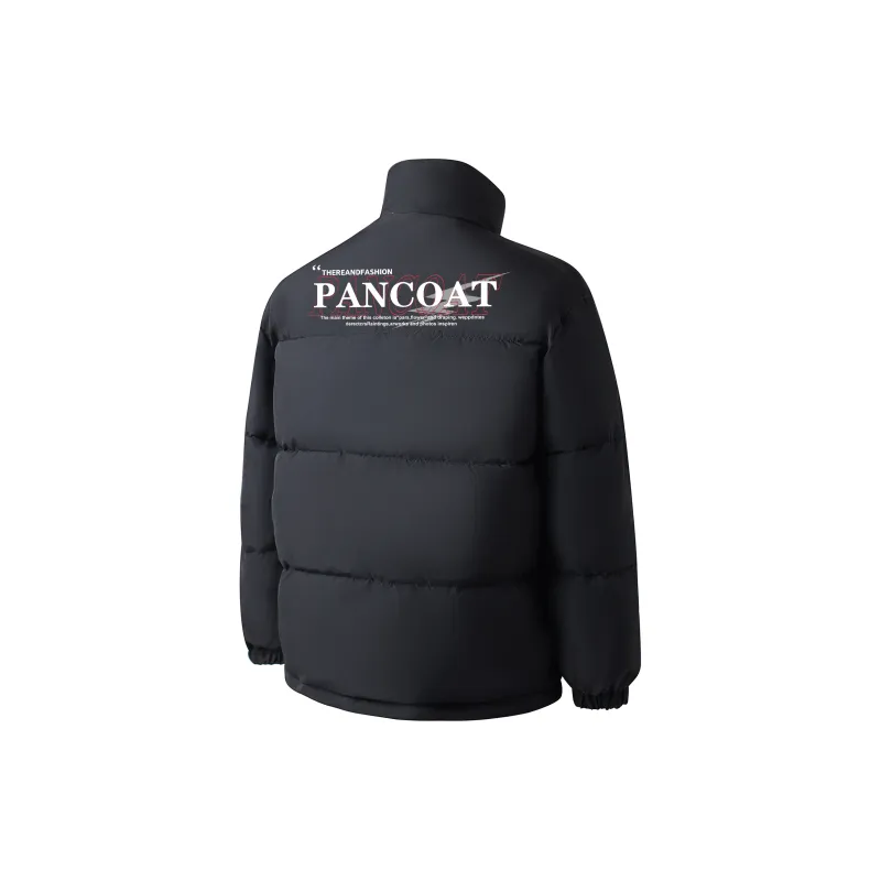 Pancoat Puffer Jacket Unisex Black-1