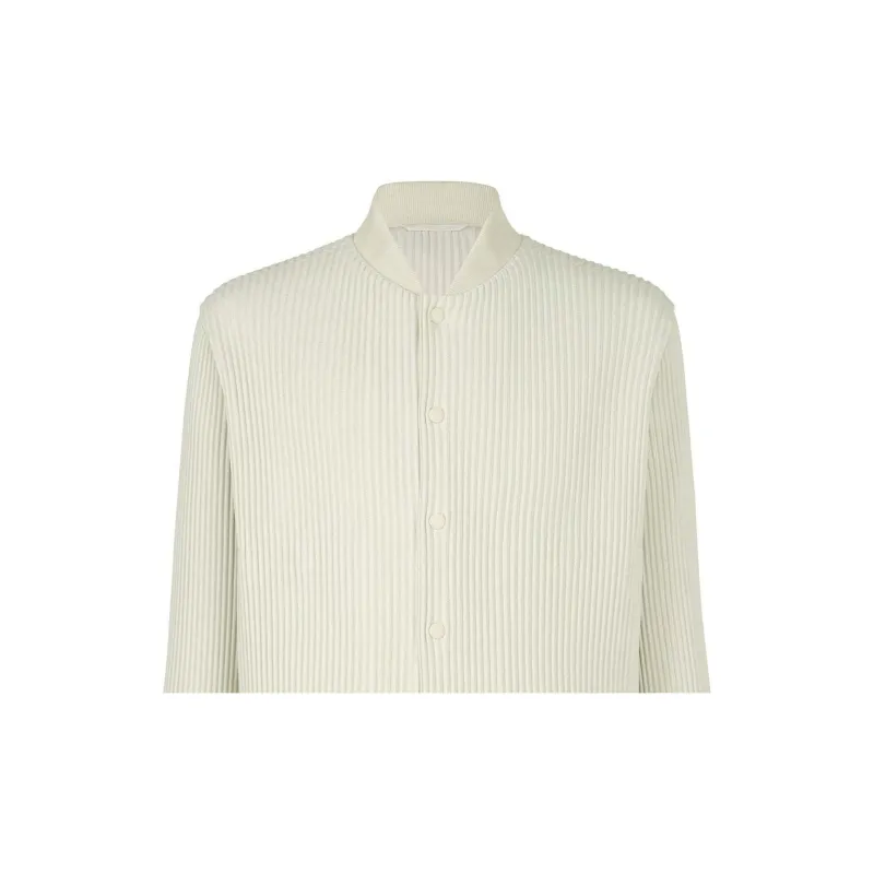 Homme Plissé Issey Miyake Pleated Bomber Jacket-2