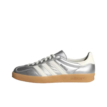 Adidas Originals Gazelle Indoor Silver Metallic Core White