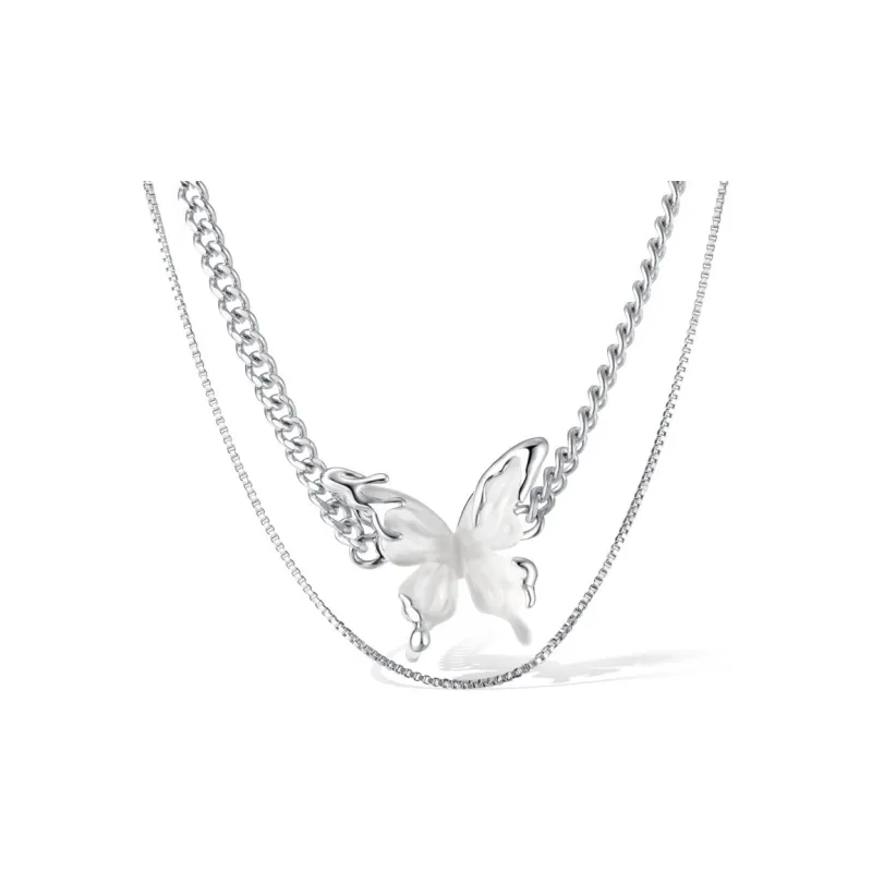 CENTURY&KINDLE Titanium Steel Necklaces Women's-0