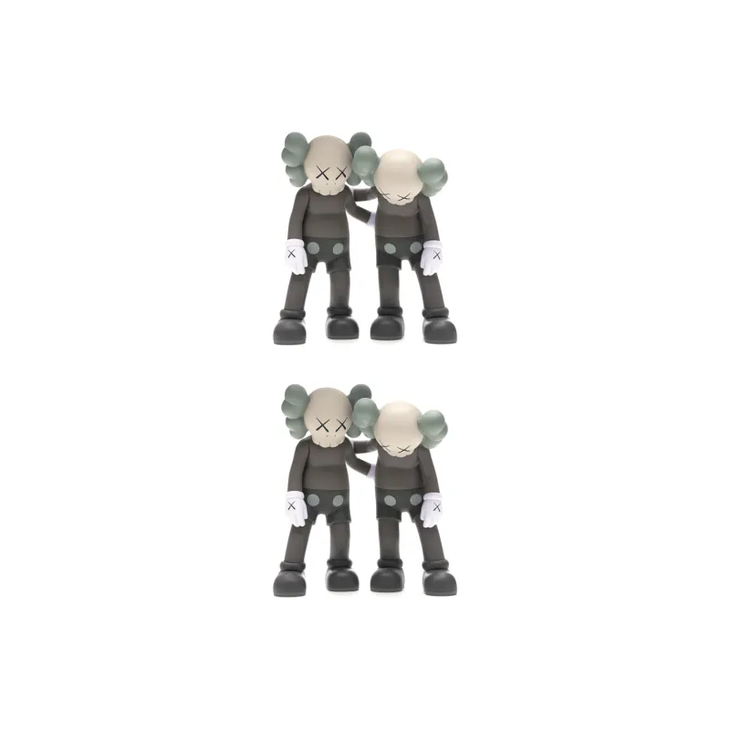 KAWS Figures Along The Way Vinyl Figure Brown Trendy Figures 26.7cm-2