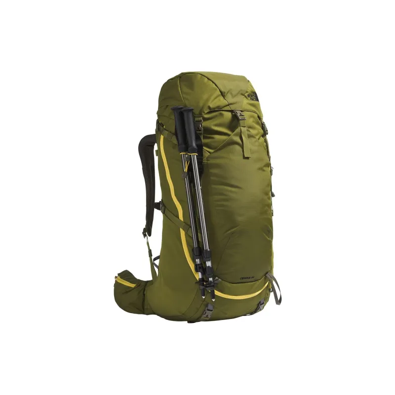 THE NORTH FACE Nylon Outdoor Mountaineering Bag, Backpack Regular Unisex Forest Olive Green & New Taupe-3