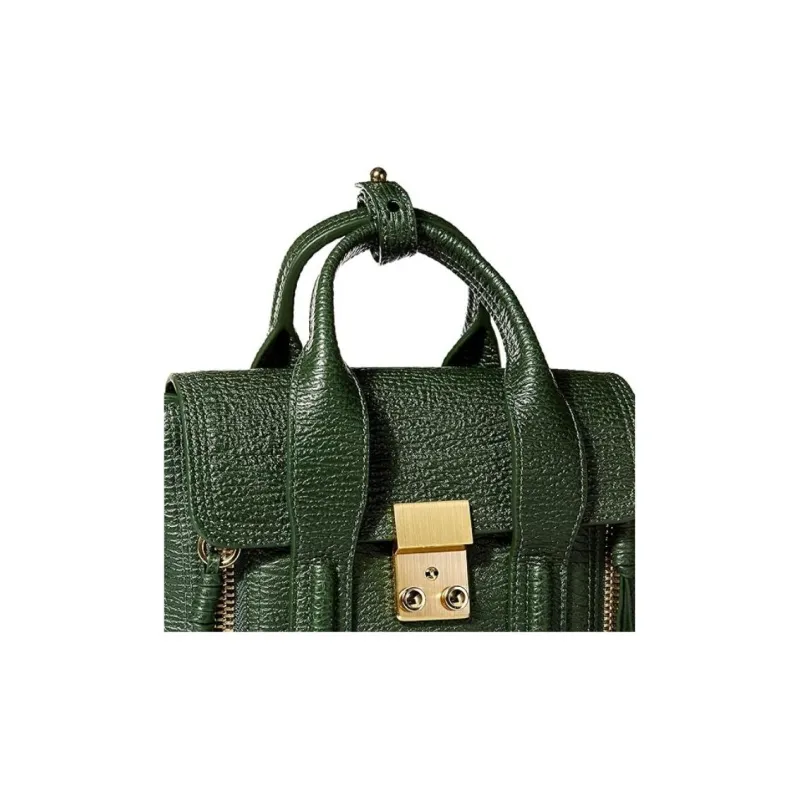 3.1 Phillip Lim Pashli Leather Shoulder Bag Crossbody Bag Handbag Mini Women's Green-3
