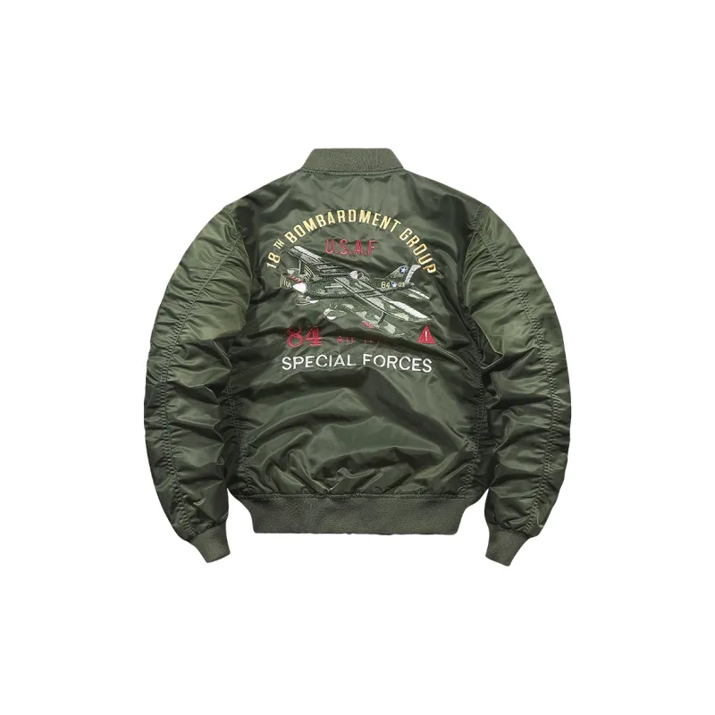 TREK&TRAVEL Baseball Jacket Men's-1