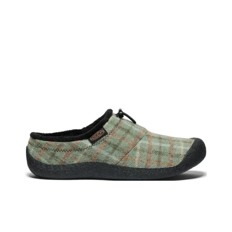 KEEN Howser 3 Abrasion Resistant Slip Resistant Wrap toe Slippers Men's Green-1