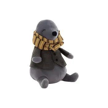 JELLYCAT Dress Up In Style Riverside Lumbler Mole Dolls Plush Doll 17cm Height