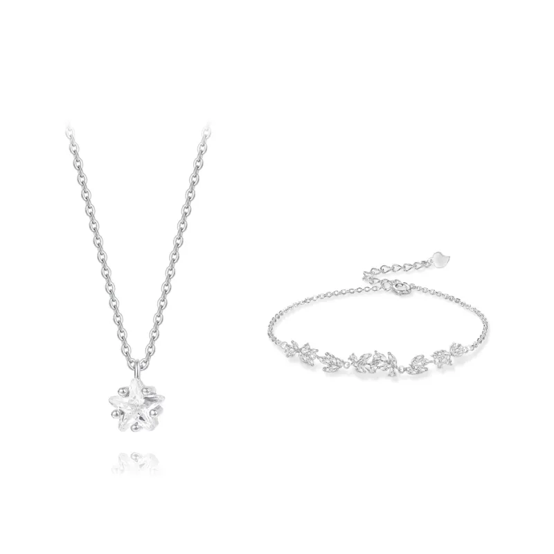 KUMET Sterling Silver Necklaces Women's Couple Birthday Anniversary Gift-3