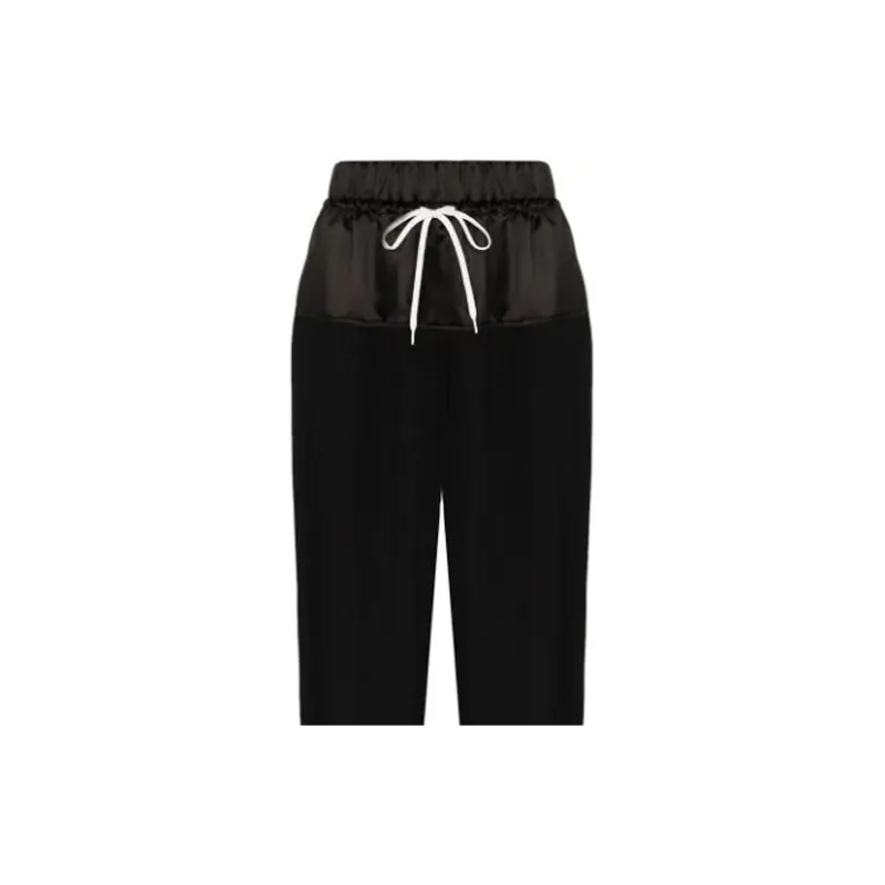 GIVENCHY Knitted Sports Pants Women's Black-5