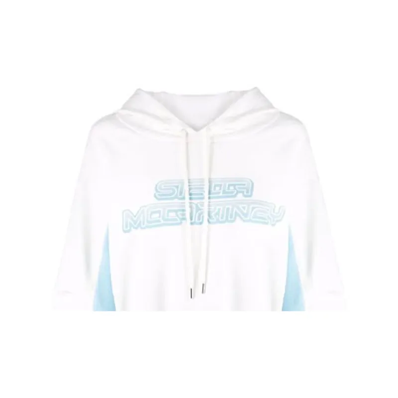 Stella McCartney Logo print Cotton jersey Hoodie-4