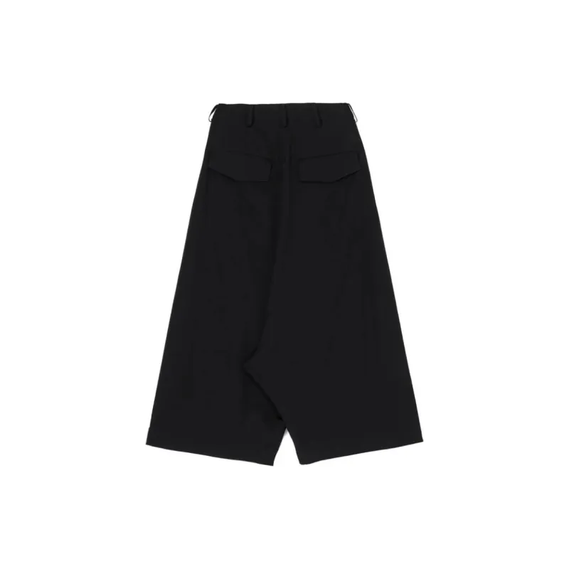 Yohji Yamamoto Wide leg Wool Trousers-1