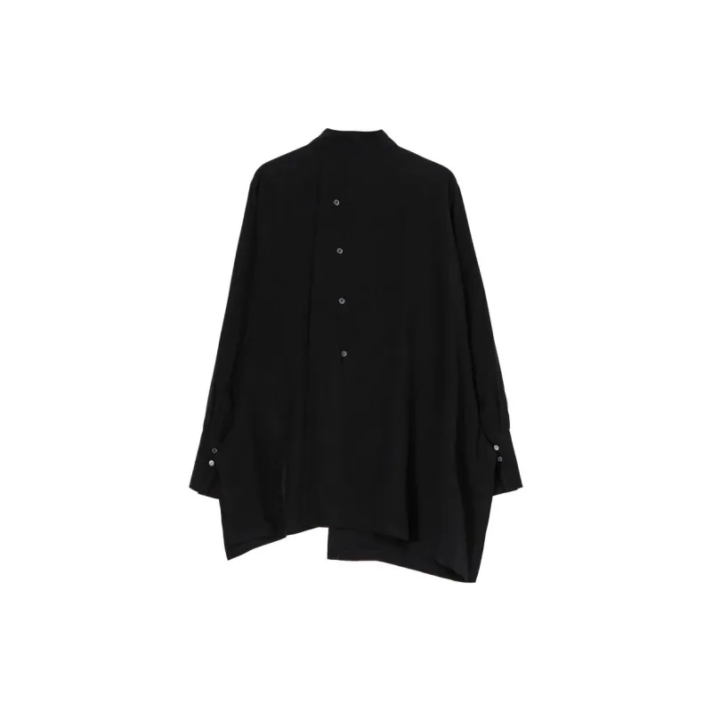 Yohji Yamamoto Asymmetrical Oversize Shirt-1