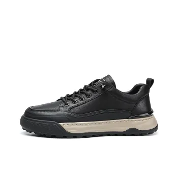 SEPTWOLVES Low-Top Casual Shoes Men's Black HD