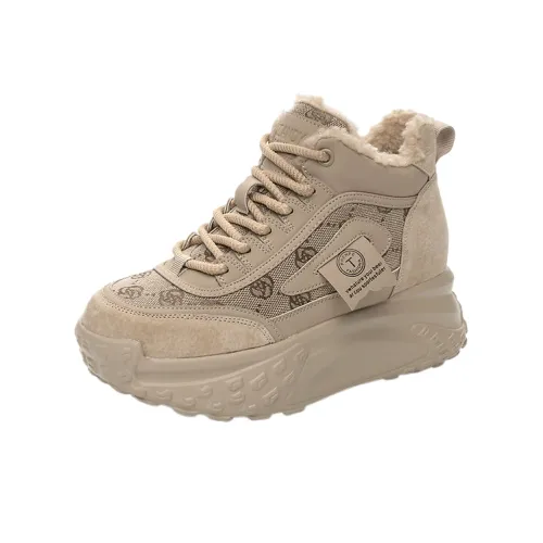 The Mystery Of Glamour High Top Chunky Sneakers Women's