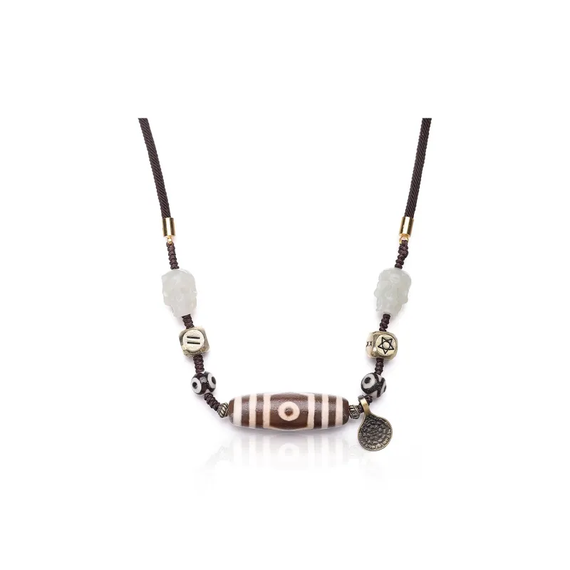 Murmur Jade Necklaces Unisex-0