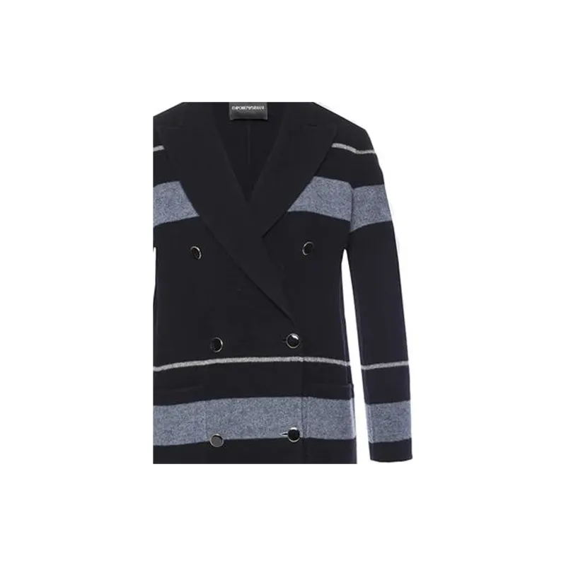 EMPORIO ARMANI Coats Women's Black-2
