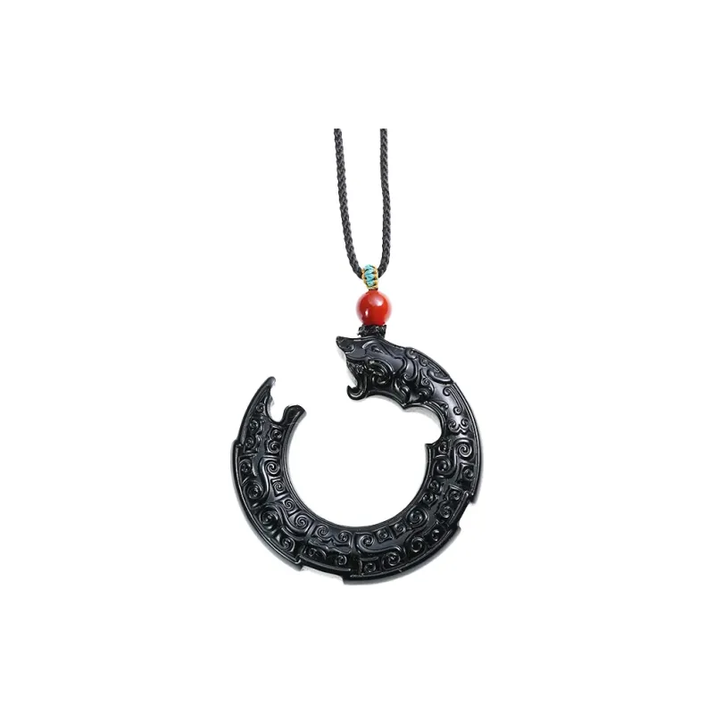FANHAOGANG JADE Inkstone Necklaces Unisex-2