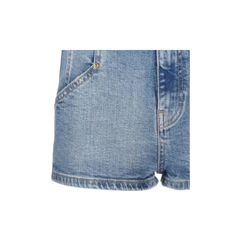 PINKO Denim Shorts Women's Blue-5