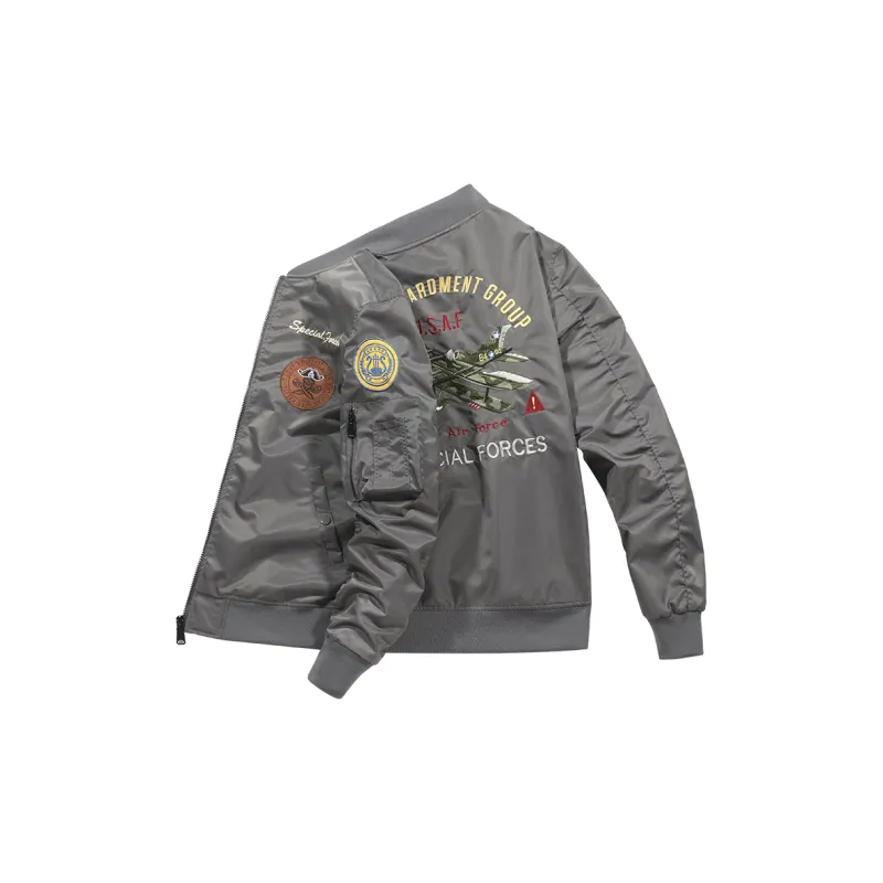 TREK&TRAVEL Baseball Jacket Men's-8
