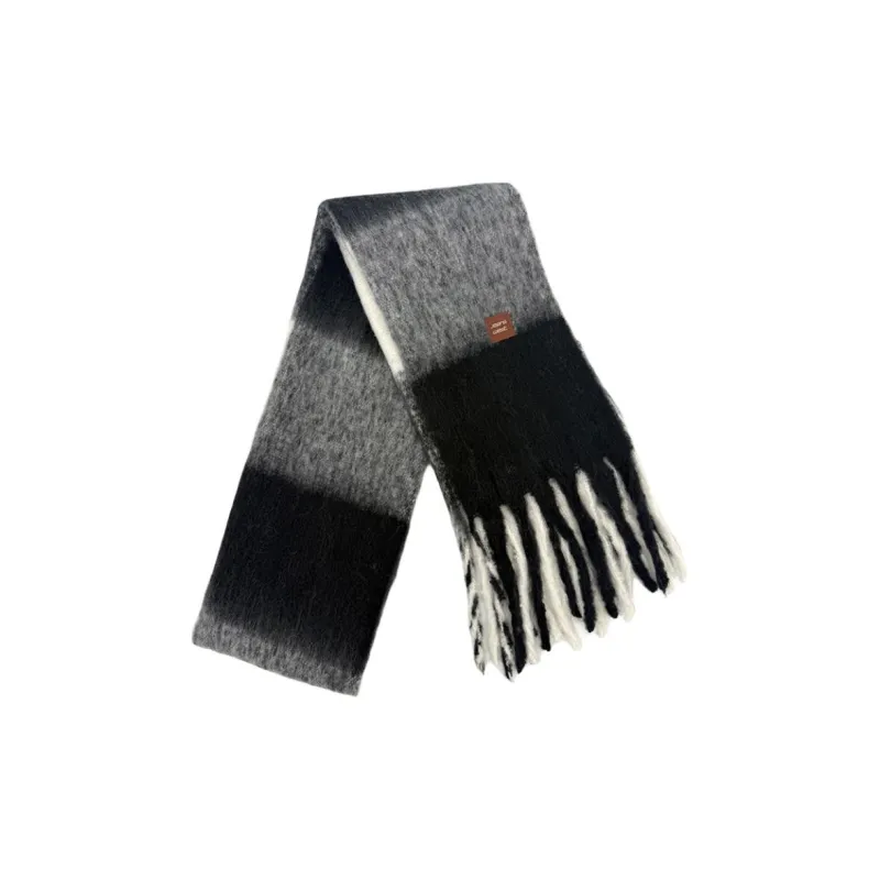 JEANSWEST Knit Scarves Unisex-1