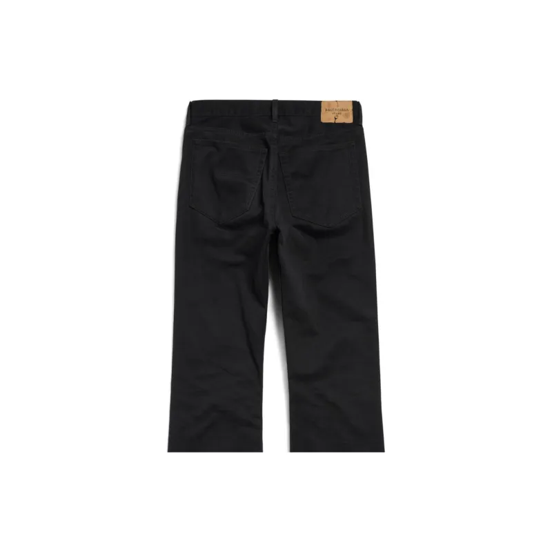 Balenciaga SS25 Casual Pants Regular Fit Women's Black-5