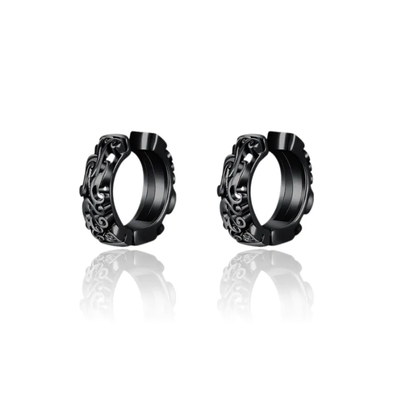 SHK Alloy Clip On Earrings Unisex-5