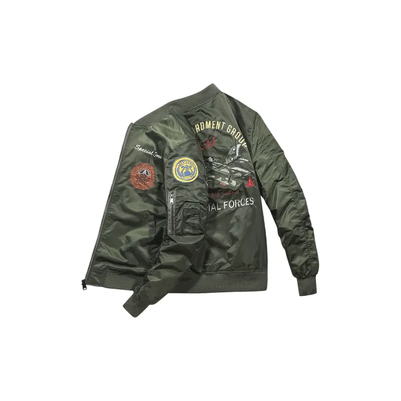 TREK&TRAVEL Baseball Jacket Men's-2