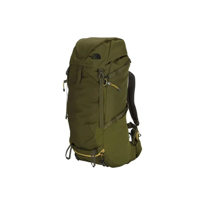 THE NORTH FACE Nylon Outdoor Mountaineering Bag, Backpack Regular Unisex Forest Olive Green & New Taupe-1