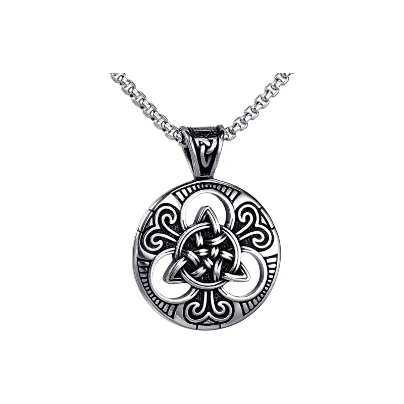 SKSW Titanium Steel Necklaces Men's-0