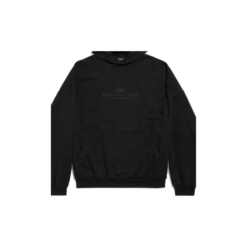 Balenciaga Logo Embroidered Hoodie-6