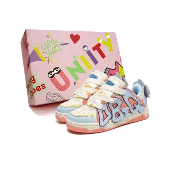 UNIITY Skateboard Shoes Women's Low Top Vintage Blue