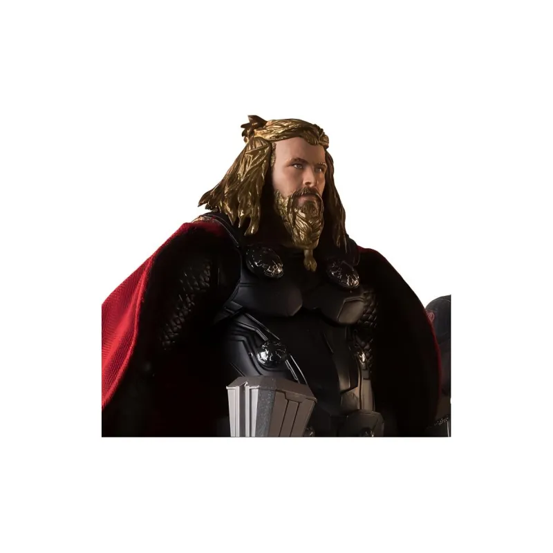 BANDAI Thor Marvel SHF Chubby Thor The Avengers 4 Soul Limited Scale Figures-3