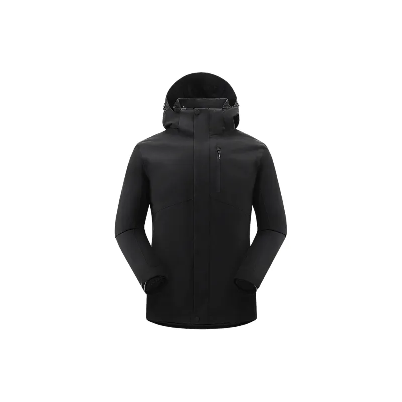 Merry City Water Resistant Windproof Wear Resistant Warm Cold Resistant Rainproof Windbreaker Jacket Unisex-0