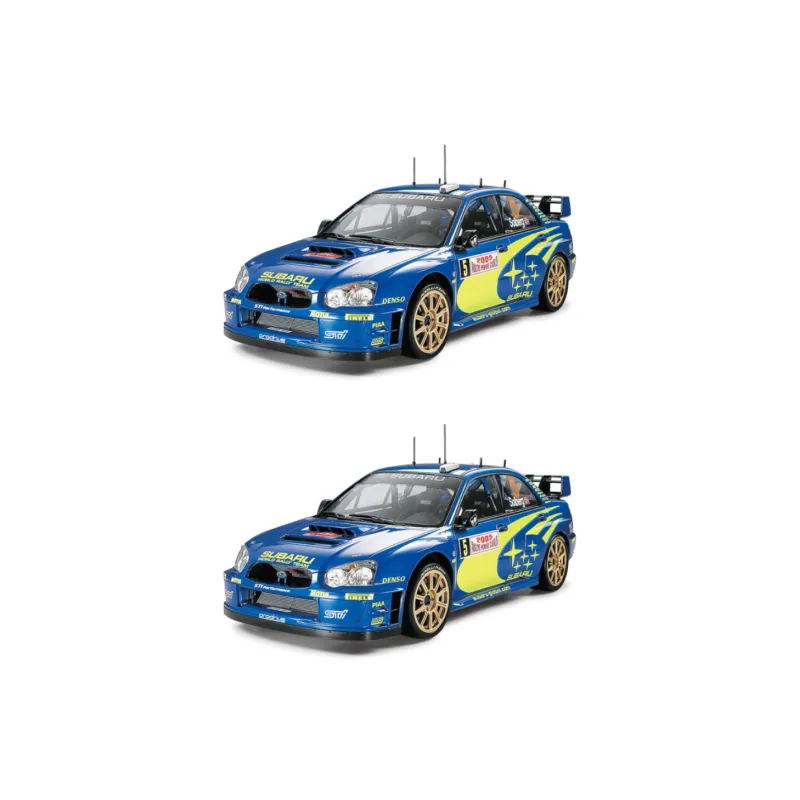 Tamiya Car Model SUBARU Impreza WRC Monte Carlo Rally 2005 Model Kits-1