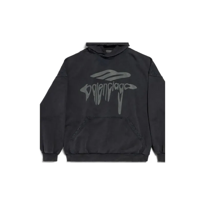 Balenciaga 3D Liquified Effect Hoodie-6