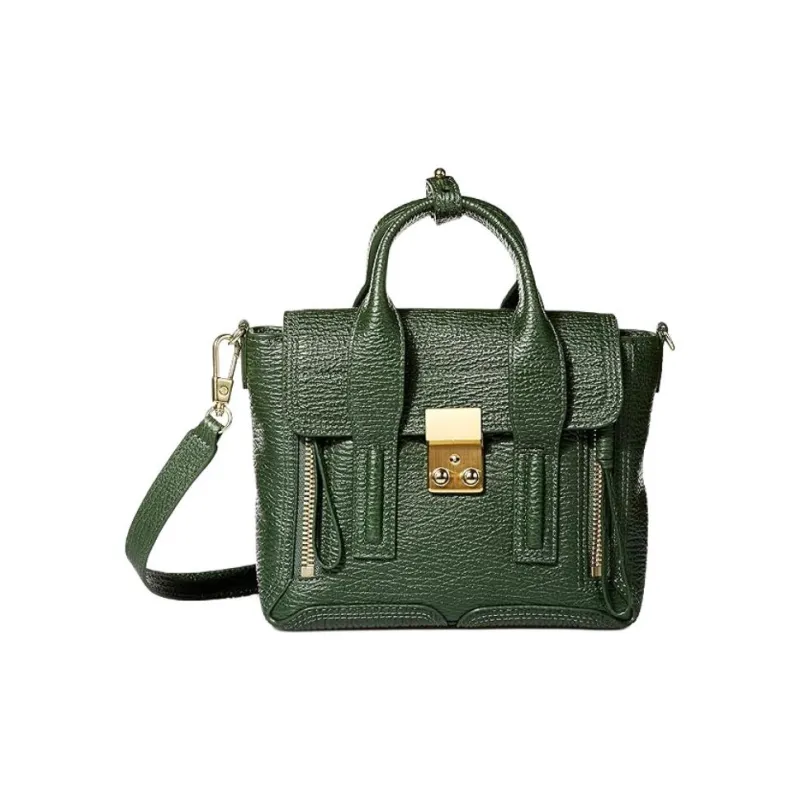 3.1 Phillip Lim Pashli Leather Shoulder Bag Crossbody Bag Handbag Mini Women's Green-1