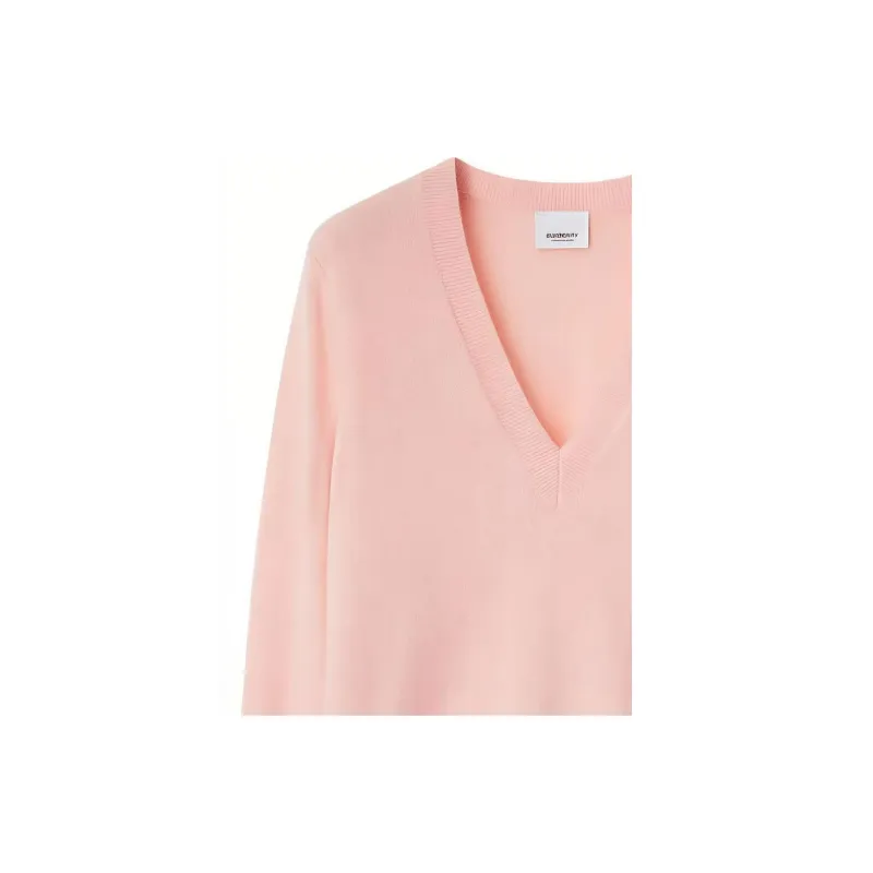Burberry SS24 Cashmere Sweater Women's Pink-2