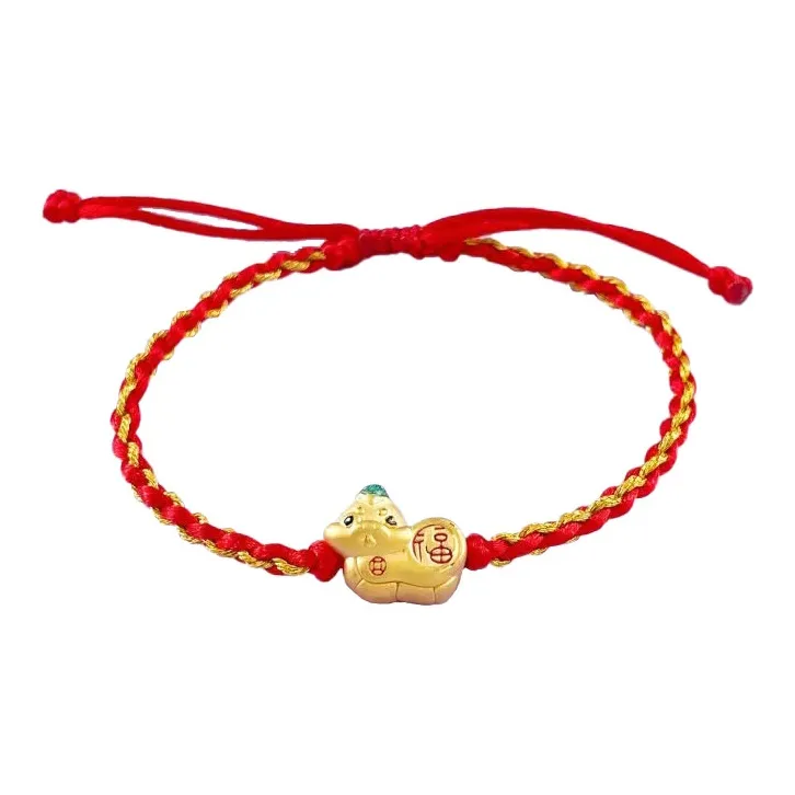 KING TAI SANG Gold Bracelet Unisex-0
