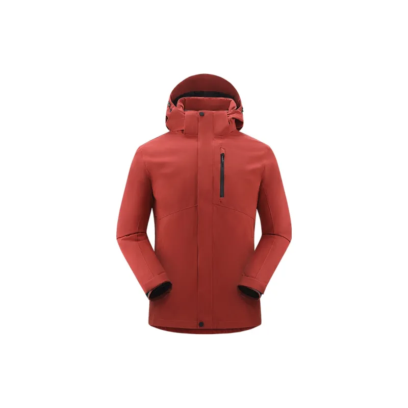 Merry City Water Resistant Windproof Wear Resistant Warm Cold Resistant Rainproof Windbreaker Jacket Unisex-14