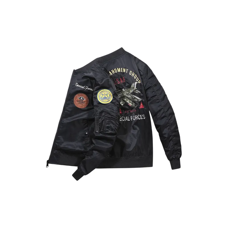 TREK&TRAVEL Baseball Jacket Men's-5