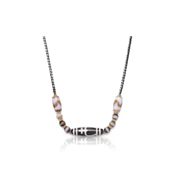Murmur Agate Jade Necklaces Unisex