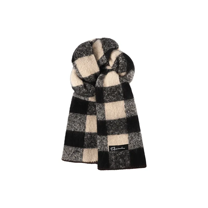 15 MINS Polyester Knit Scarves Men's-7
