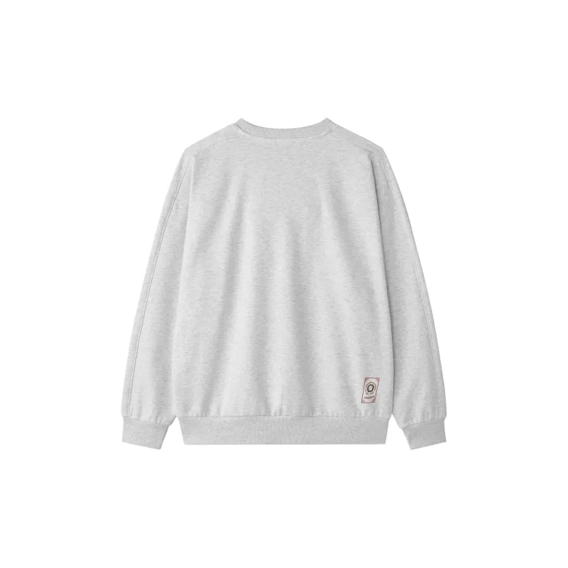 Skechers Sweatshirt Unisex Light Heather Gray-1