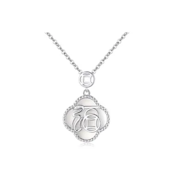 Chongqing Gold Store S925 Silver Necklaces Women's
